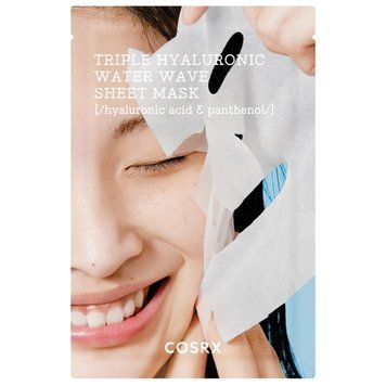Cosrx - Hydrium Triple Hyaluronic Water Wave Sheet Mask - Зволожувальна тканинна маска з потрійною гіалуроновою кислотою - 21ml Cosrx_4489 фото