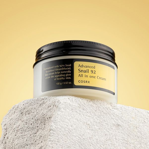 Cosrx - Многофункциональный крем со слизью улитки - Advanced Snail 92 All in One Cream - 100g Cosrx_1200 фото