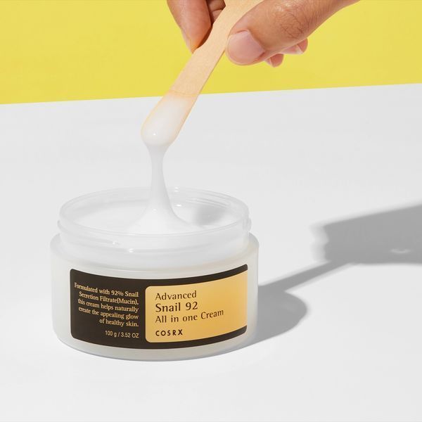 Cosrx - Многофункциональный крем со слизью улитки - Advanced Snail 92 All in One Cream - 100g Cosrx_1200 фото