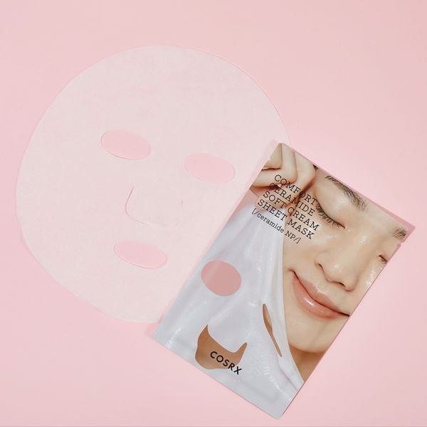 Cosrx - Balancium Comfort Ceramide Soft Cream Sheet Mask - Тканевая маска с церамидами - 31g Cosrx_4488 фото