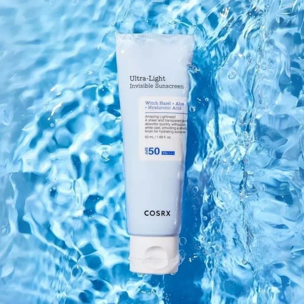 COSRX - Ultra - Light Invisible Sunscreen SPF50+/PA++++ - Легкий увлажняющий солнцезащитный крем - 50ml Cosrx_20894 фото