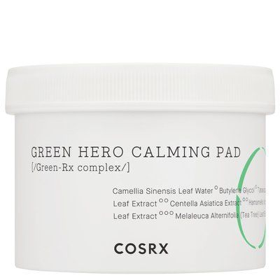 Cosrx - Заспокійливі спонжі для обличчя - One Step Green Hero Calming Pad - 70шт. Cosrx_4492 фото