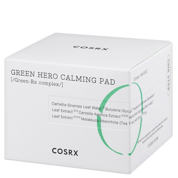 Cosrx - Заспокійливі спонжі для обличчя - One Step Green Hero Calming Pad - 70шт. Cosrx_4492 фото