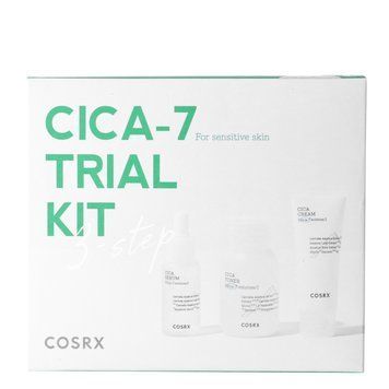 Cosrx - Набір для догляду за чутливою шкірою - CICA-7 Relief Kit - 3 Step Cosrx_10004 фото