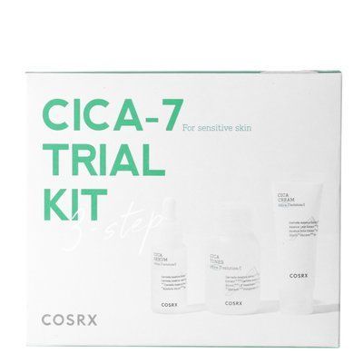 Cosrx - Набір для догляду за чутливою шкірою - CICA-7 Relief Kit - 3 Step Cosrx_10004 фото