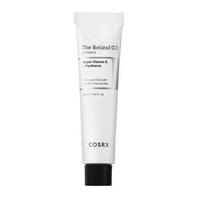 COSRX - The Retinol 0.3 Cream - Крем для обличчя з ретинолом 0,3% - 20ml cosrx_20100 фото