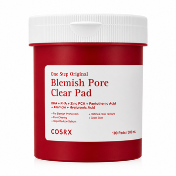 COSRX One Step Original Blemish Pore Clear Pad &mdash; очищувальні педи проти висипань та забруднених пор, 100 шт / 300 мл cosrx_29162 фото